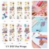 oly-a95fdc9d591098a657590a2aa8159798 Wholesale 2/8/16pcs Cartoon Character Easter Bunny Egg Floral Treats Holiday Typography Print Pen and Bookmark Stickers UV DTF Wraps OLY Exclusive