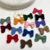 oly-a97b5dd6950ae4d24016ec0cd1d68f62 Wholesale Acrylic Flocked Bow Loose Beads Vintage Style DIY Jewelry Making Craft Supply for Boutique Resale