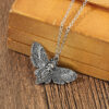 oly-a9a53f216e110d02cfb8afe494a05135 Wholesale Vintage Bohemian Turquoise Butterfly Necklace Zinc Alloy Layering Jewelry Casual Sweater Chain For Everyday Wear