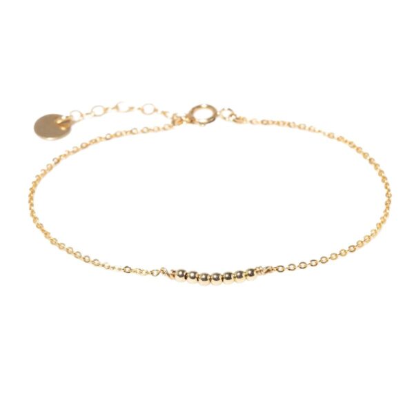 Wholesale Fashion Pearl Beaded Layered Bracelet With Beads Copper Electroplated Women S Jewelry Accessory For Boutique Resale