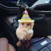oly-aa2461e603e6face87e6ae40b6ecc099 Wholesale Plush Cartoon Potato Car Keychain Trendy Cute Bag Charm Birthday Gift Decorative Accessory