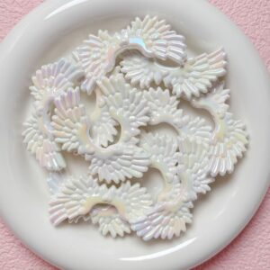 02-white / Size about 28*54mm