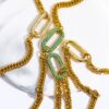oly-abb839a9d6379ba5d0443f7fba883fb7 Wholesale Punk Rock Geometric Crystal Choker Necklace Titanium Steel Cuban Chain Chic Jewelry Accessory For Party