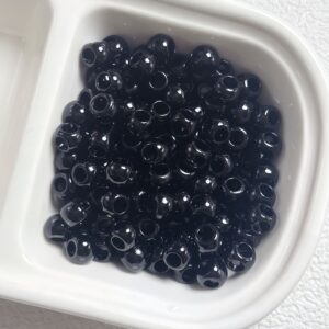 10-black / The size is about 8mm, the aperture is about 2-3mm