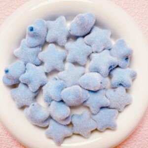 05-blue / The size is about 23*21mm, the hole diameter is about 2.6mm (sold by piece)