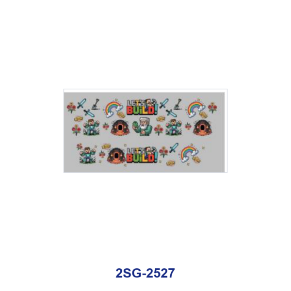 oly-adc4649cdf076f77f39bfbaa19302dea Wholesale 8pcs Game Character Bee Floral Pattern 3oz Cup Stickers Wrap OLY Exclusive