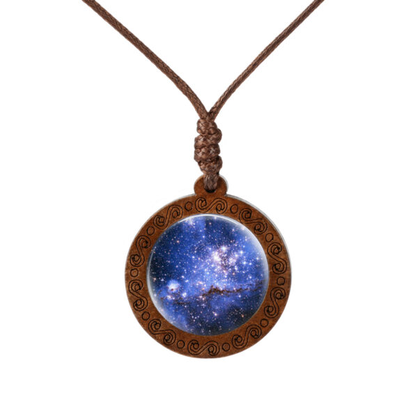 oly-adffa0bb49d0e5c077d2329447f0e8f1 Wholesale Universe Starry Sky Glass Pendant Necklace Chic Fashion Jewelry Accessory For Wedding Gift Boutique Resale
