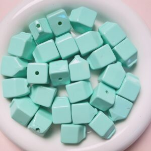 11-cyan / Size is about 20 * 15mm, aperture is about 2.8mm
