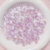 oly-ae12d629b4a5e6e027a39070d431258c Wholesale Stylish Star and Bow Acrylic Loose Beads, Purple UV Plated, DIY Phone Charm Keychain Jewelry Accessory, Boutique Resale