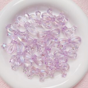 01-Purple / Size is about 34*20mm, hole diameter is about 2.3mm