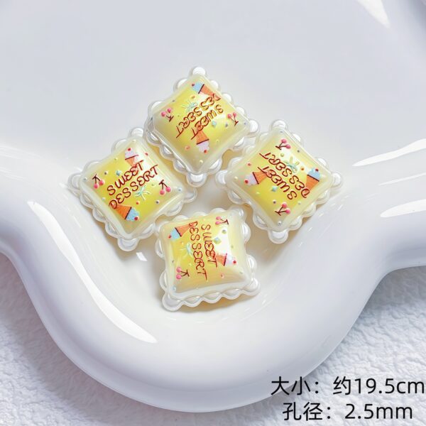 oly-ae4eca52f16ceddc21fd0330d4f3c819 Wholesale Acrylic Ice Cream Shaped Beads for DIY Phone Chain Necklace Jewelry Making Crafts