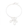 oly-ae975b09577b94e1ec0cb07b155492d8 Wholesale Trendy Zinc Alloy Hollow Flower Necklace Collar Retro Antique Silver Jewelry Accessory For Everyday And Boutique Resale