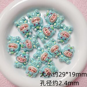 04-cyan / See pictures for size (sold by the piece)