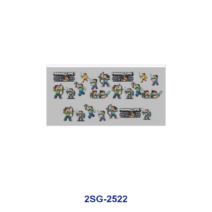 2SG-2522 / 8pcs / 16*7cm