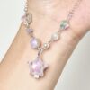 oly-afa061a9b533b513e28428e4e61e01bd Wholesale Dreamy White Cloud and Star Loose Beads, Plastic Resin DIY Jewelry Accessory, Phone Charm Necklace Craft Supply, Gift Boutique