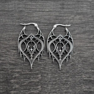 Wholesale Retro Bohemian Hollow Design Earrings For Women Silver Tone Zinc Alloy Boutique Jewelry Accessory