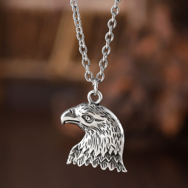 oly-afa7caa137d33989ba664ea2aa3e435f Wholesale Hip Hop Punk Eagle Pendant Necklace And Earring Set Zinc Alloy Animal Jewelry Party Wear Boutique Resale