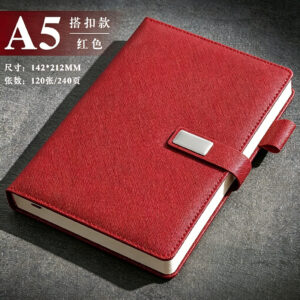 A5 charming red [cross pattern buckle style]
