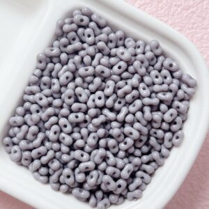 18-Grey / The size is about 4*6.5mm, the aperture is about 1.2mm