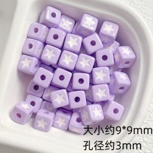 13-light purple / See pictures for size (sold by the piece)