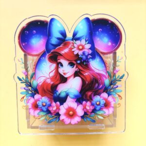B657-mermaid princess pen holder