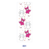 Wholesale 2/8/16pcs Colorful Butterfly Ghost Cartoon Character & Badge Text Print Pen and Bookmark Stickers UV DTF Wraps OLY Exclusive