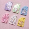 Wholesale Trendy Cartoon Printed Acrylic Pendant with Hanging Hole, DIY Phone Chain Keychain Accessory for Everyday Use and Boutique Resale OLY Exclusive
