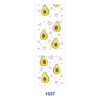Wholesale 2/8/16pcs Evil Eye Ghost Dolphin Avocado Lemon Horror Eyeball Scream Mask Bow Floral Print Pen and Bookmark Stickers UV DTF Wraps OLY Exclusive