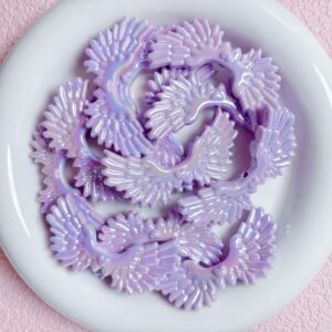 03-light purple / Size about 28*54mm