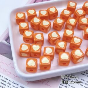 10-orange / See pictures for size (sold by the piece)