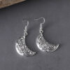 oly-b274d0da6f5e2deaf4101489c9334e4c Wholesale Zinc Alloy Ancient Silver Star Moon Earrings Necklace Bracelet Set Everyday Wear