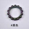 Wholesale Acrylic AB Color Bitter Gourd Shape Loose Beads Electroplated Finish for DIY Hair Accessories Jewelry Making