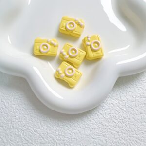 05-yellow / Size is about 20*15mm, hole diameter is 2mm