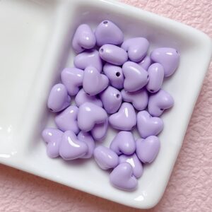 08-light purple / Size is about 10mm, hole diameter is about 1mm