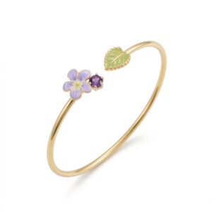 February Flower Bracelet