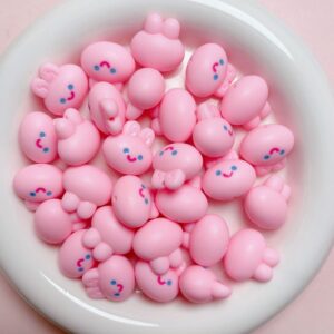 02-hand paint pink / Size is about 20mm