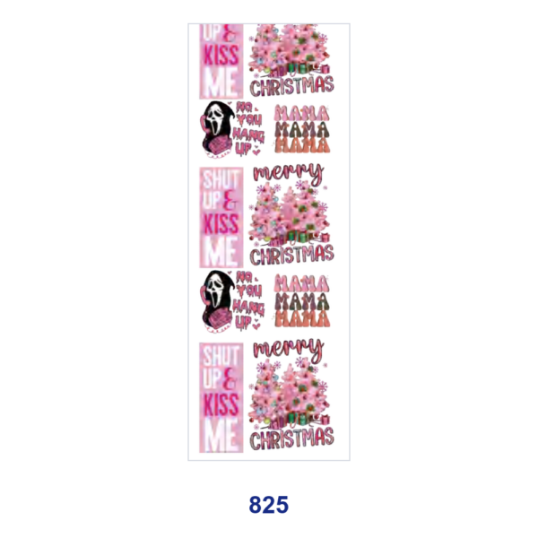 Wholesale 2/8/16pcs Sweet Dessert Fruit Heart & Holiday Text Print Pen and Bookmark Stickers UV DTF Wraps OLY Exclusive
