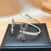 oly-b55827557b895689062db36a84caa9ab Wholesale Vintage Dragonfly Open Cuff Bracelet For Women Bohemian Silver Electroplated Metal Fashion Accessory For Resale Or Gift
