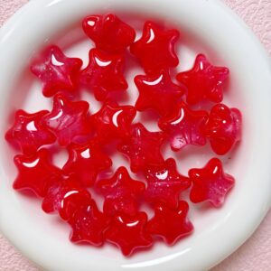04-red / Size is about 23mm, hole diameter is about 3.3mm