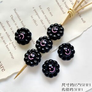 15-black / See pictures for size (sold by the piece)
