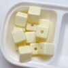 oly-b6103d172488cebae13ed1a1f840cd0d Wholesale Chic Acrylic Cube Beads 15mm Light Gray Baked Paint Large Hole for DIY Phone Chain Jewelry Craft