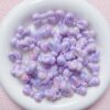 oly-b6276a0ec44b76737caf532476067775 Wholesale Bowtie Acrylic Loose Beads UV Plated Light Pink DIY Supplies for Phone Charms Keychains Bag Crafts