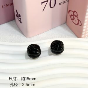 14-black / See pictures for dimensions (sold by the piece)