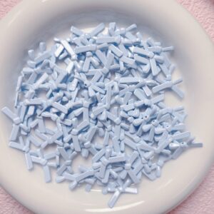 12-light blue / Size is about 12*20mm, hole diameter is about 1.5mm