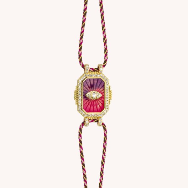 oly-b74dc2a7fd2f23da5ca84d9400ff8377 Wholesale Plated Copper Tarot Card Pendant Electroplating Copper Necklace With Rhinestones And Pearls Trendy Jewelry Accessory For Party Gift