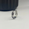 Wholesale Alloy Viking Rune Openwork Ring Silver Retro Bohemian Women S Jewelry Gift