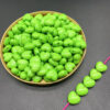 oly-b7bcb97d101e01911ea7644bda1a9dfa Wholesale 10mm Acrylic Love Shape Loose Beads for DIY Jewelry Making Yellow 50pcs