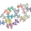 oly-b7dd702ea04758cc415613fdbabc63f5 Wholesale Electroplated Acrylic Balloon Bow Beads Summer UV Coated Loose Beads for DIY Necklace Bracelet Hair Clip Jewelry Making