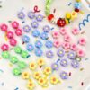 oly-b7df4891ec5ab1910891c6178e0056b9 Wholesale Cute Macaron Acrylic Flower Beads for DIY Jewelry Making Fashion Accessory Boutique Resale