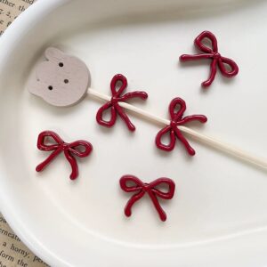 08-red / Size is about 12*16mm, hole diameter is about 2.4mm
